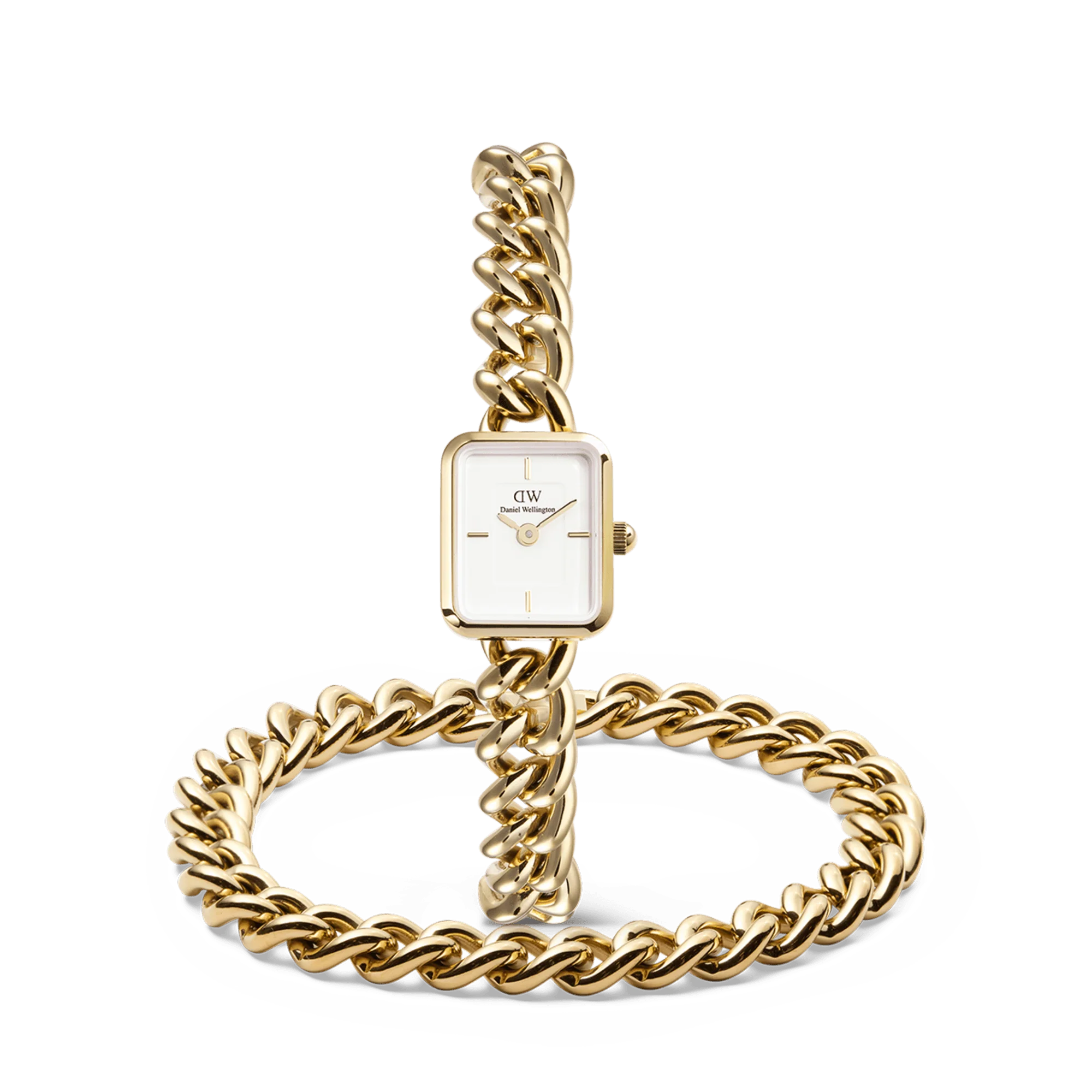 Jolie Chain & Chunky Chain Bracelet Set