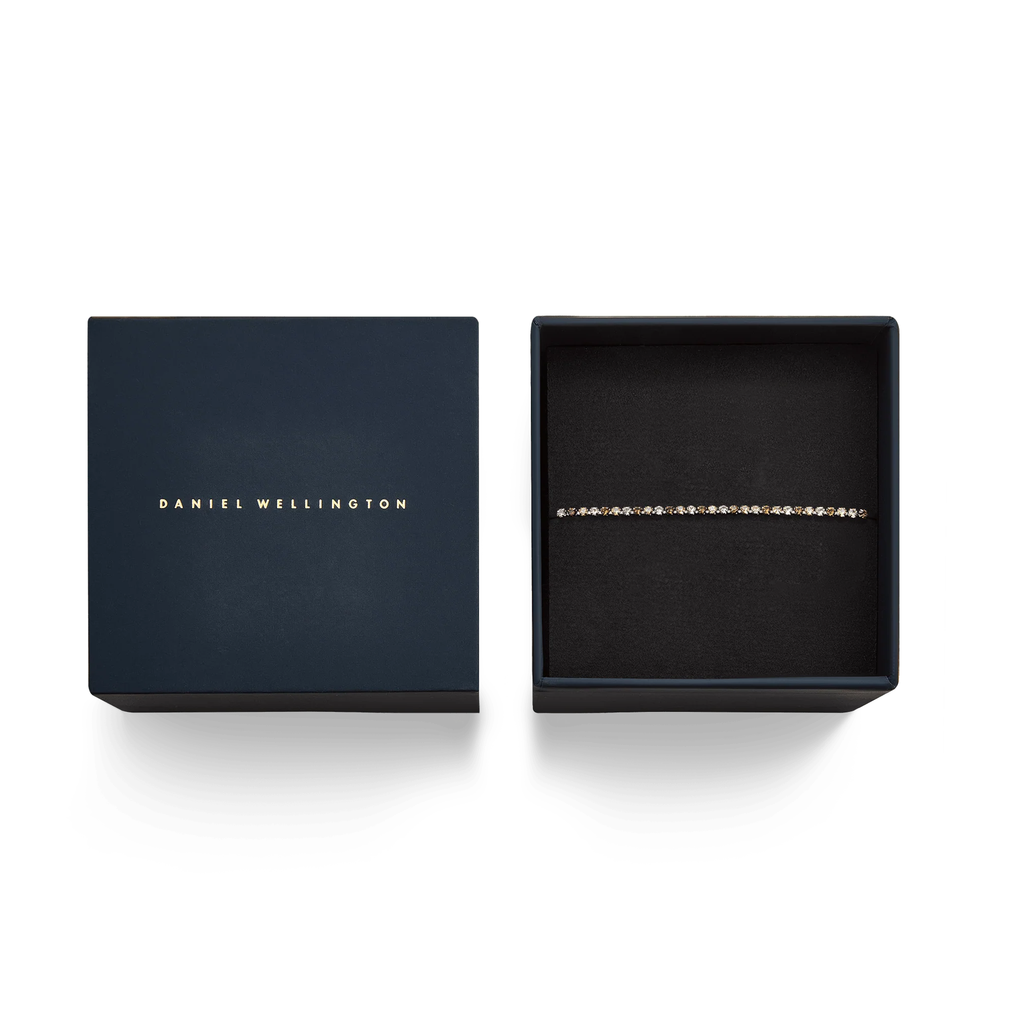 Classic Tennis Bracelet Honey Combo Silver - Image 5