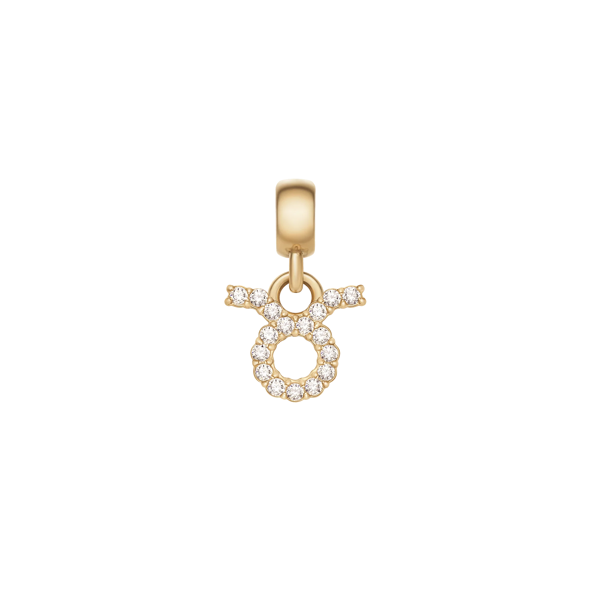 Crystal Zodiac Charm Gold - Image 6