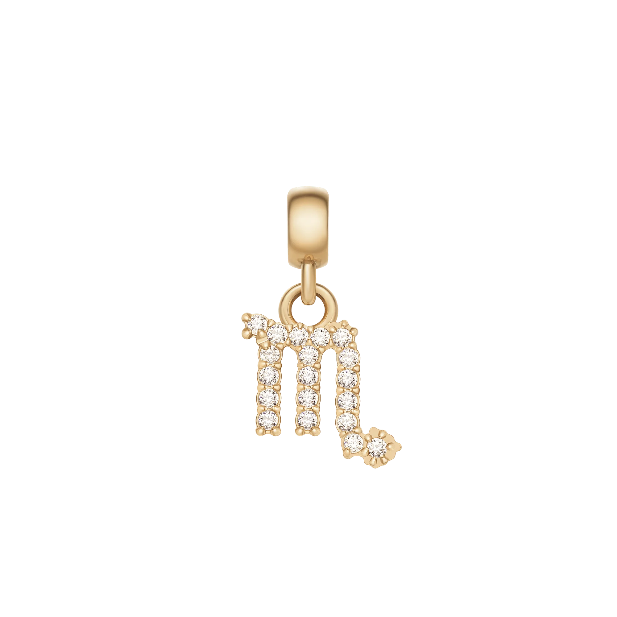 Crystal Zodiac Charm Gold - Image 8