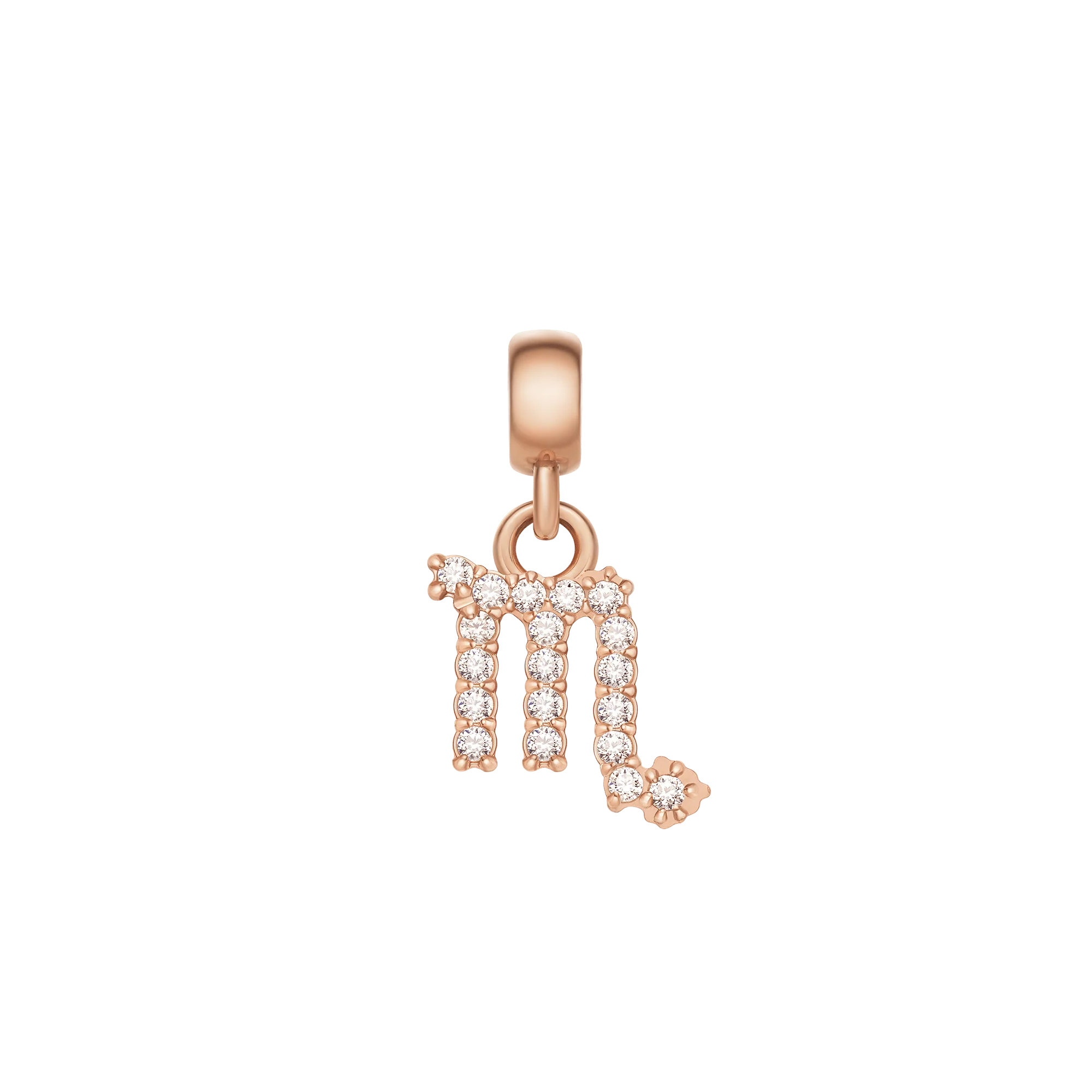 Crystal Zodiac Charm Rose Gold - Image 10