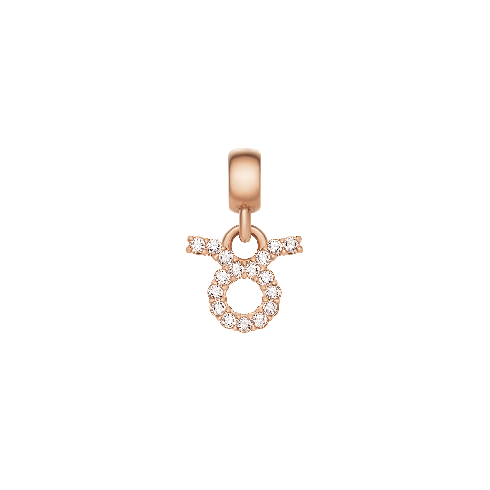 Crystal Zodiac Charm Rose Gold - Image 11