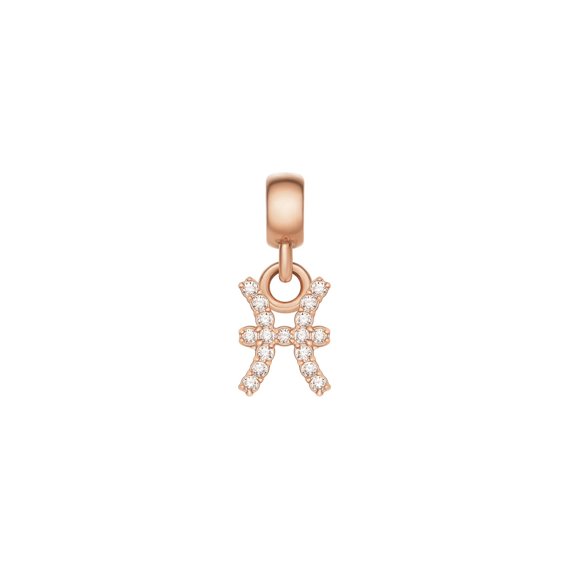 Crystal Zodiac Charm Rose Gold - Image 12