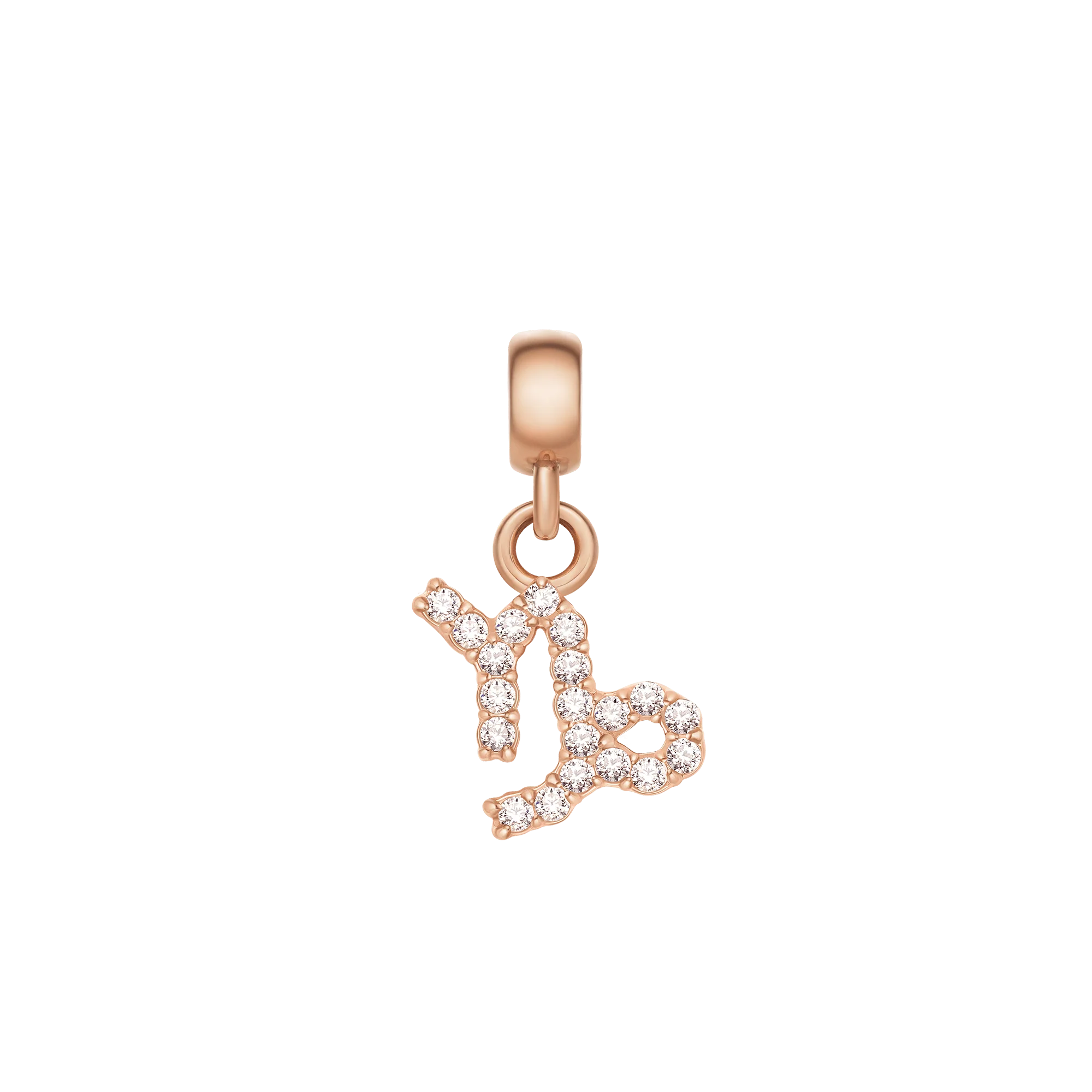 Crystal Zodiac Charm Rose Gold - Image 13