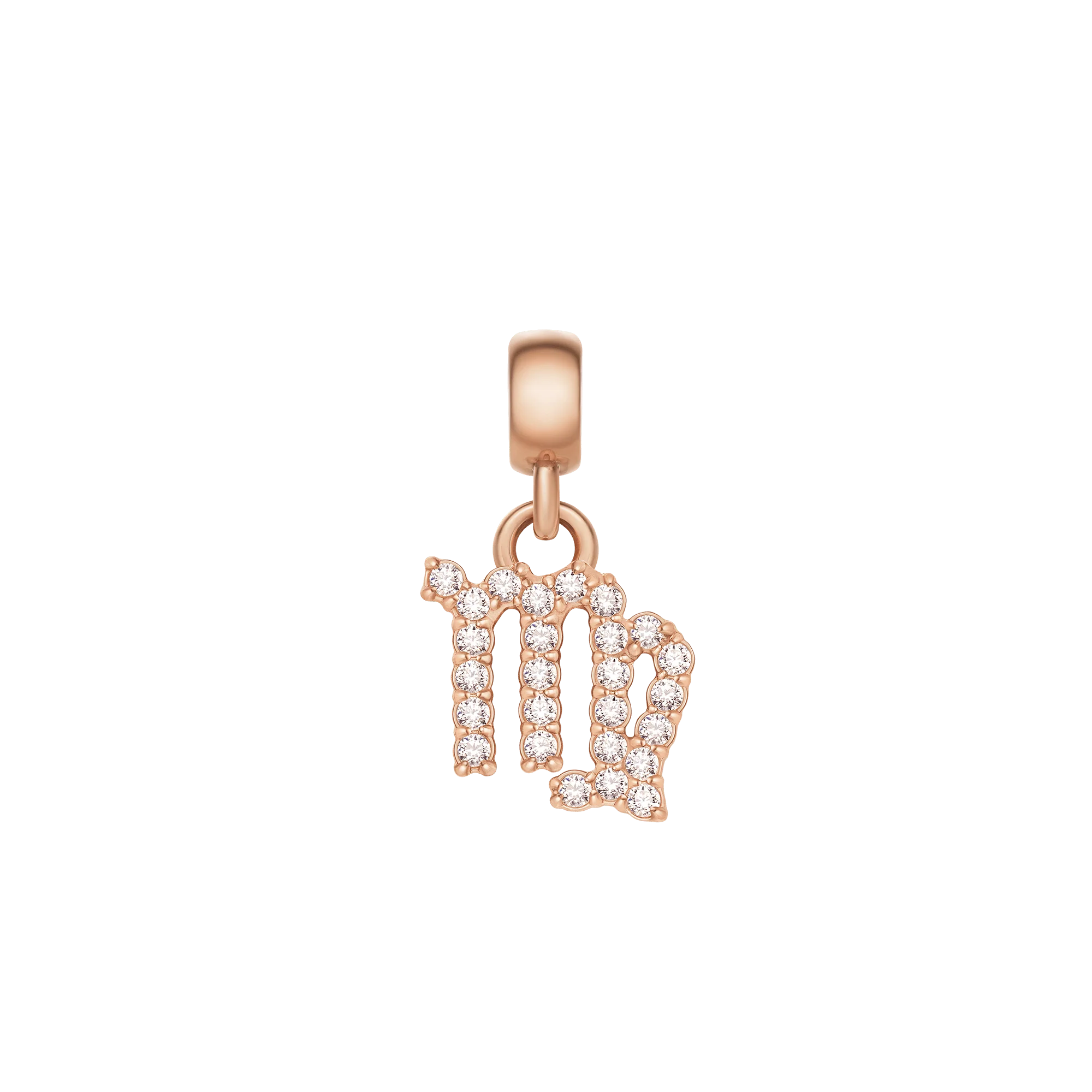 Crystal Zodiac Charm Rose Gold - Image 14