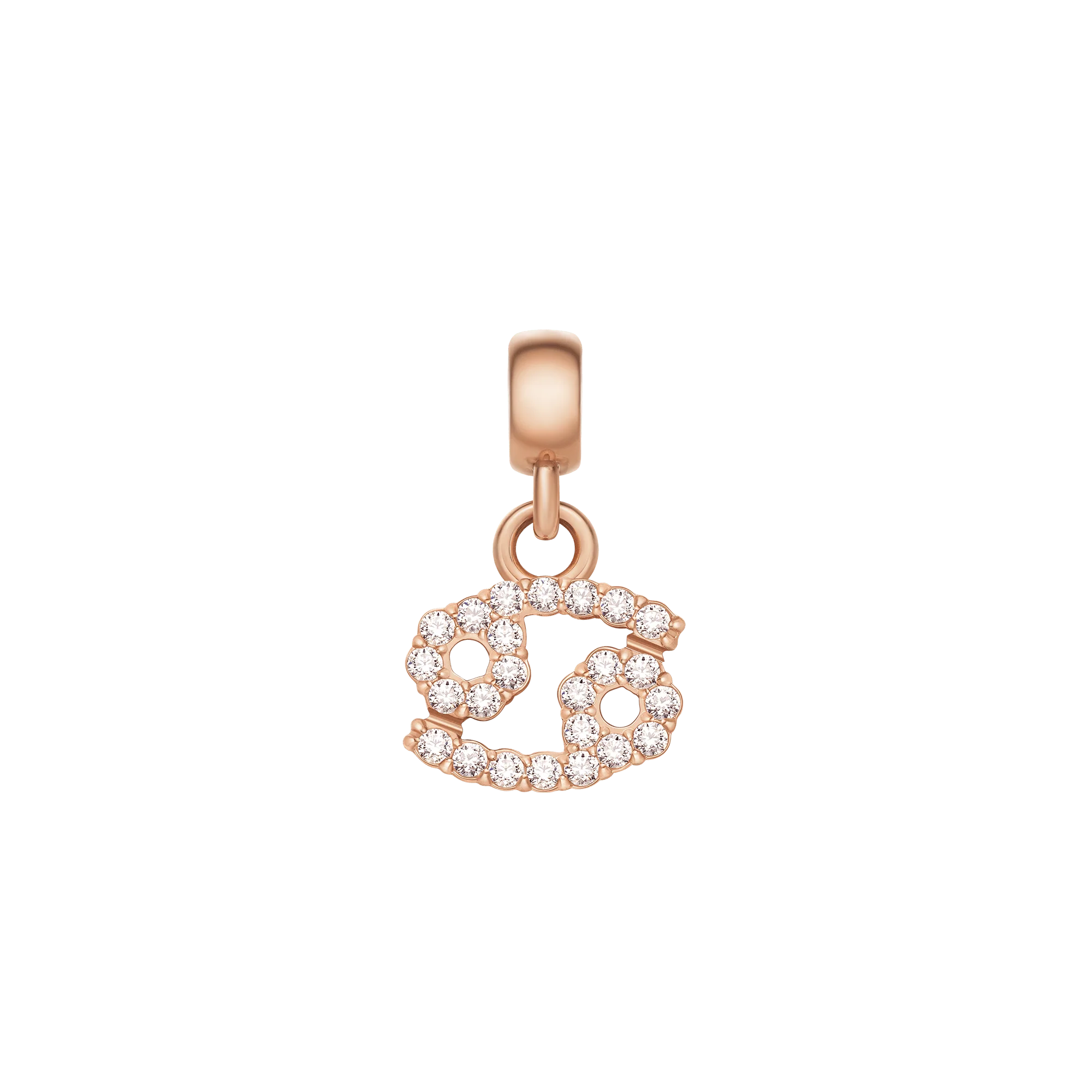 Crystal Zodiac Charm Rose Gold - Image 8
