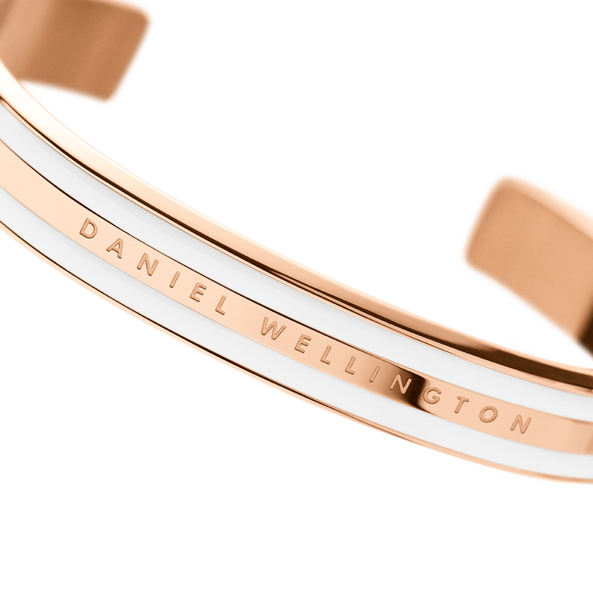 Emalie Bracelet Satin White Rose Gold - Image 3