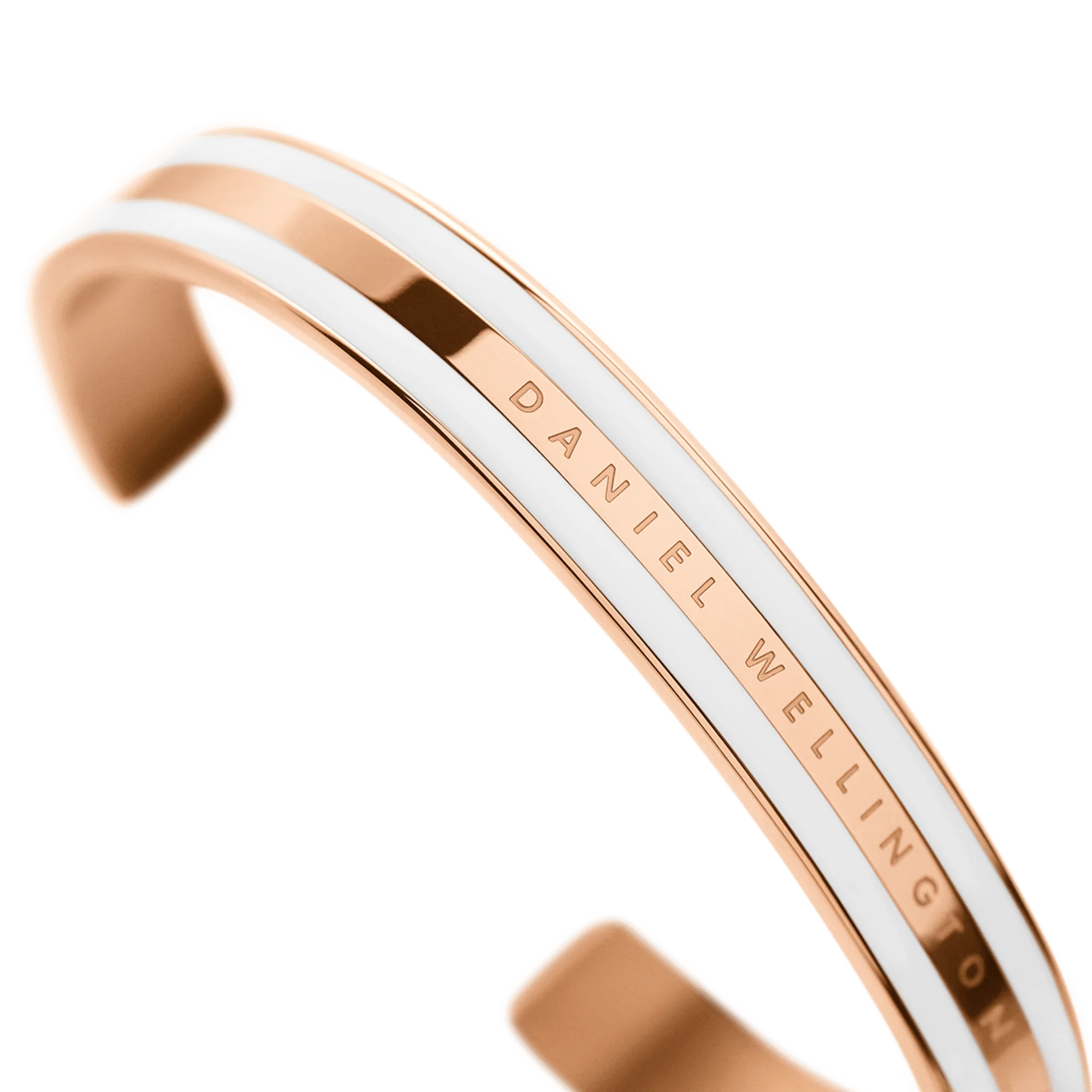 Emalie Bracelet Satin White Rose Gold - Image 4