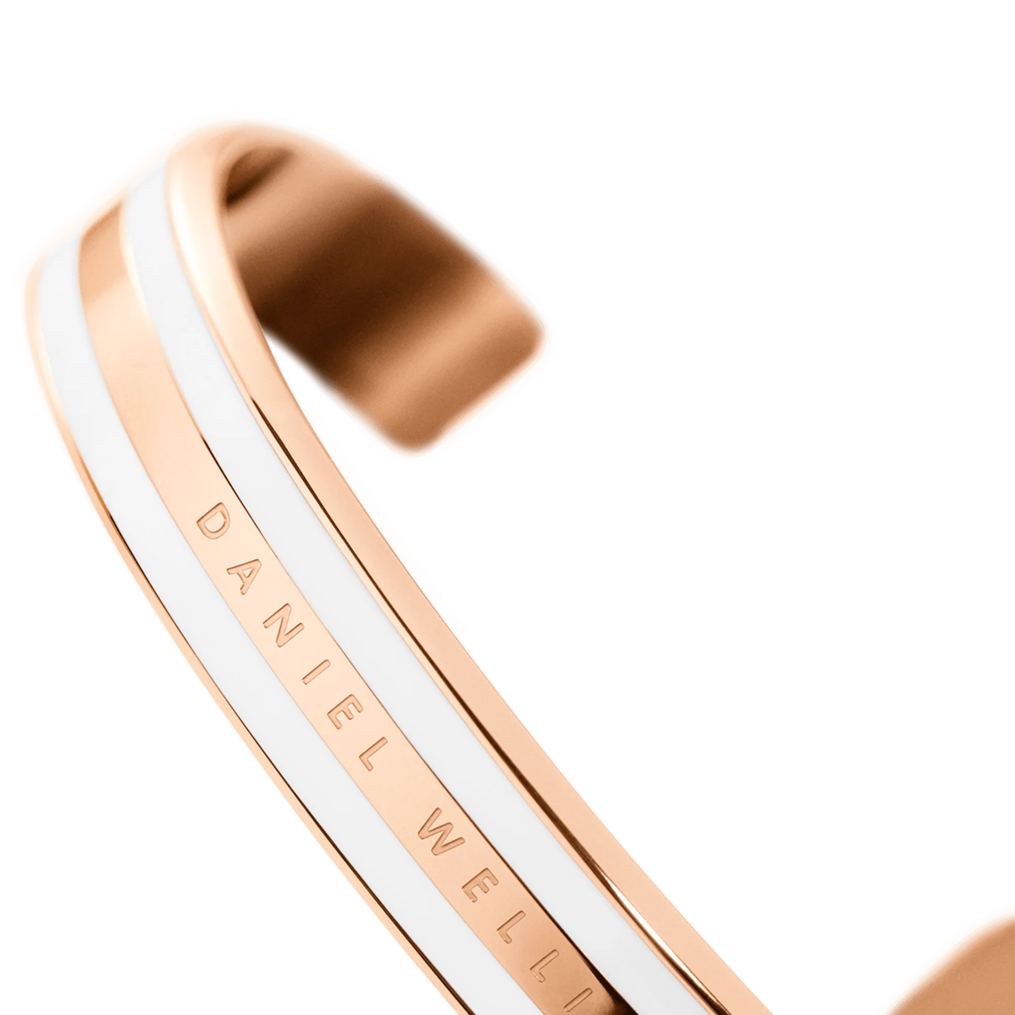 Emalie Bracelet Satin White Rose Gold - Image 5