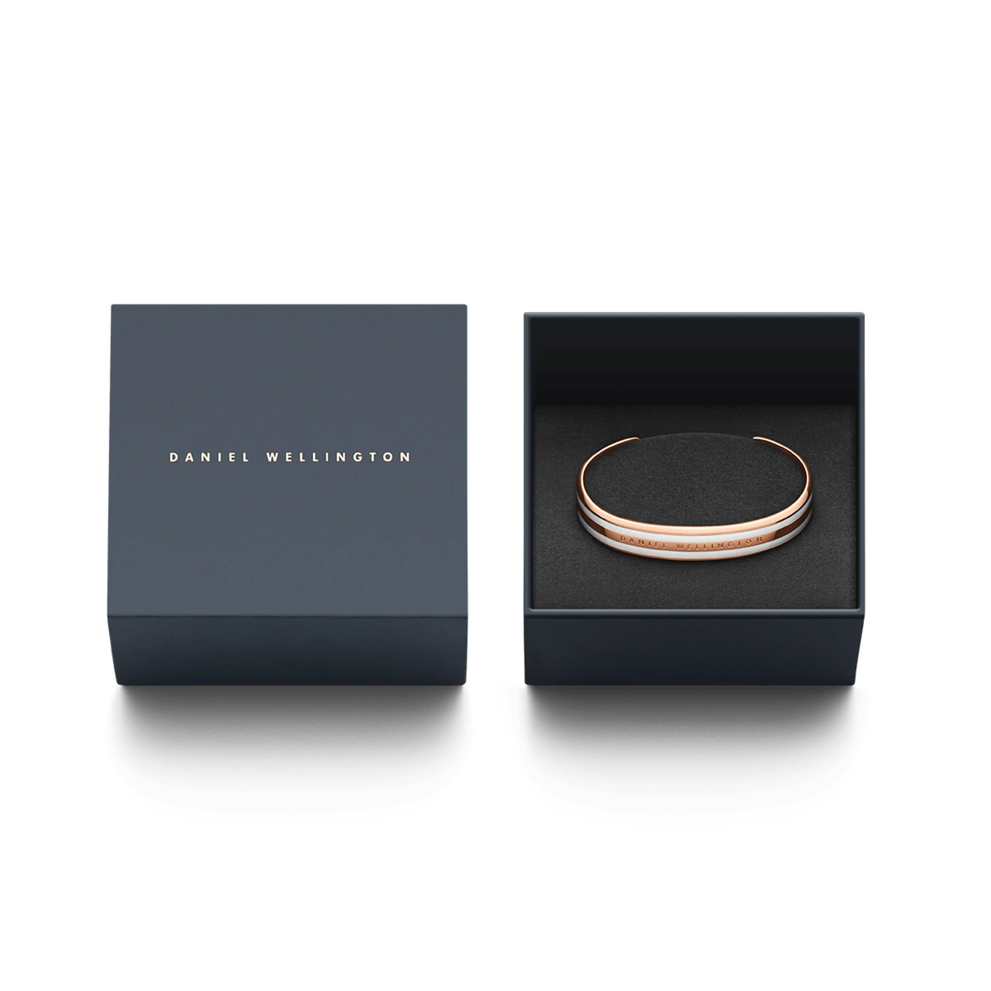 Emalie Bracelet Satin White Rose Gold - Image 6
