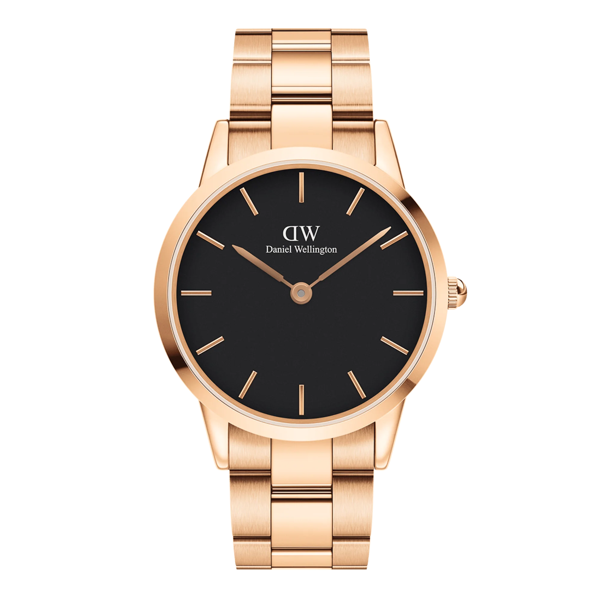 Iconic Link Black Rose Gold - Image 10