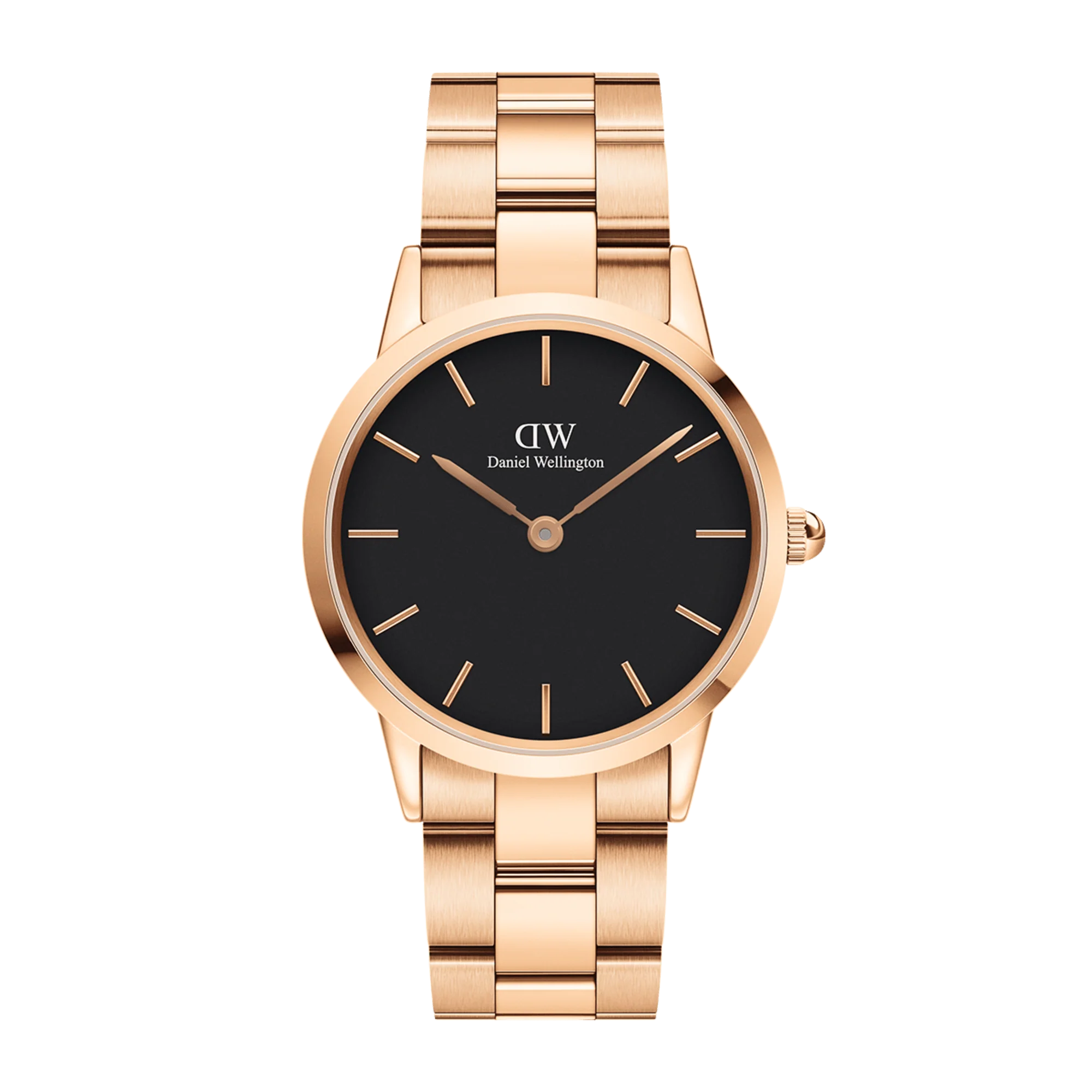 Iconic Link Black Rose Gold - Image 11