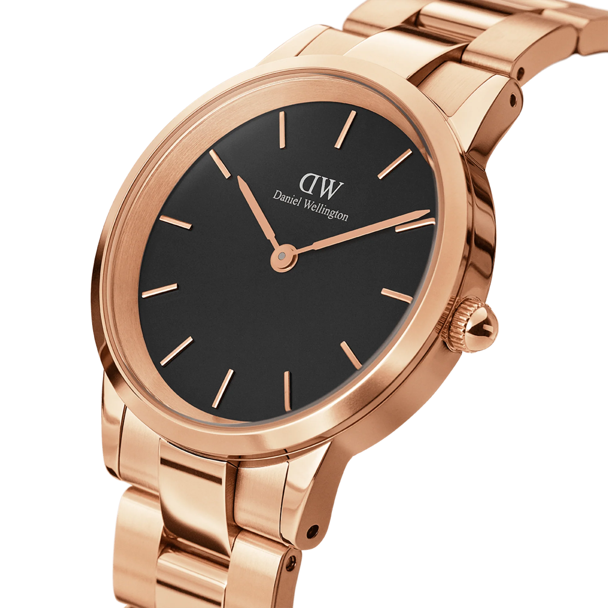 Iconic Link Black Rose Gold - Image 3