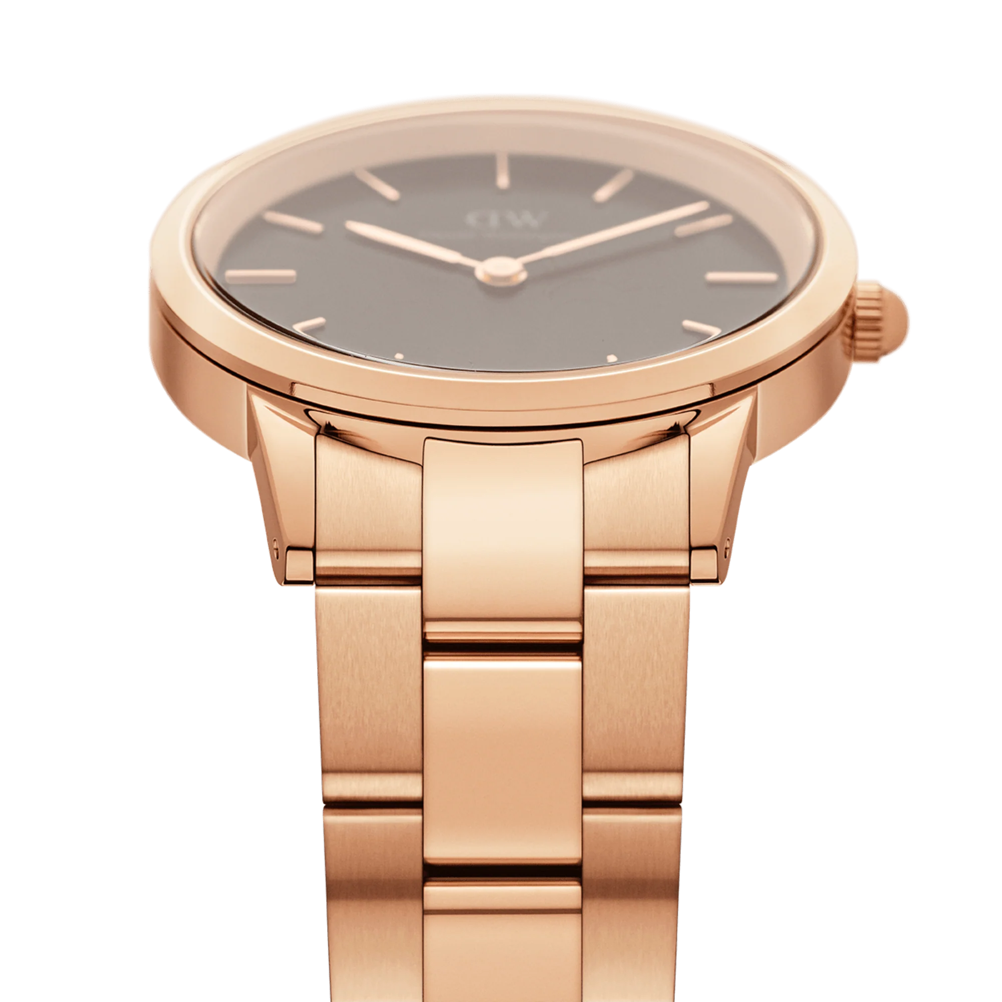 Iconic Link Black Rose Gold - Image 4