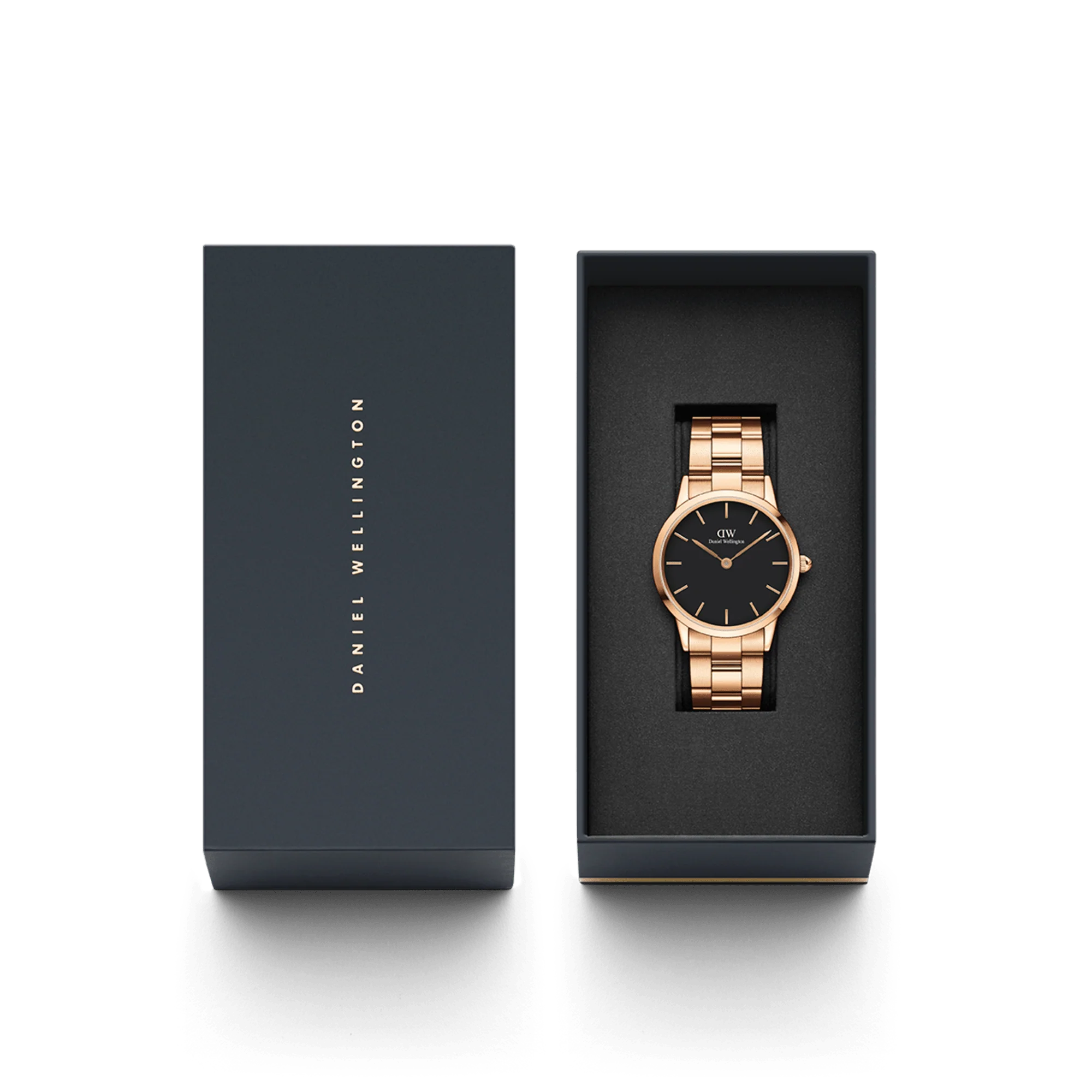 Iconic Link Black Rose Gold - Image 8