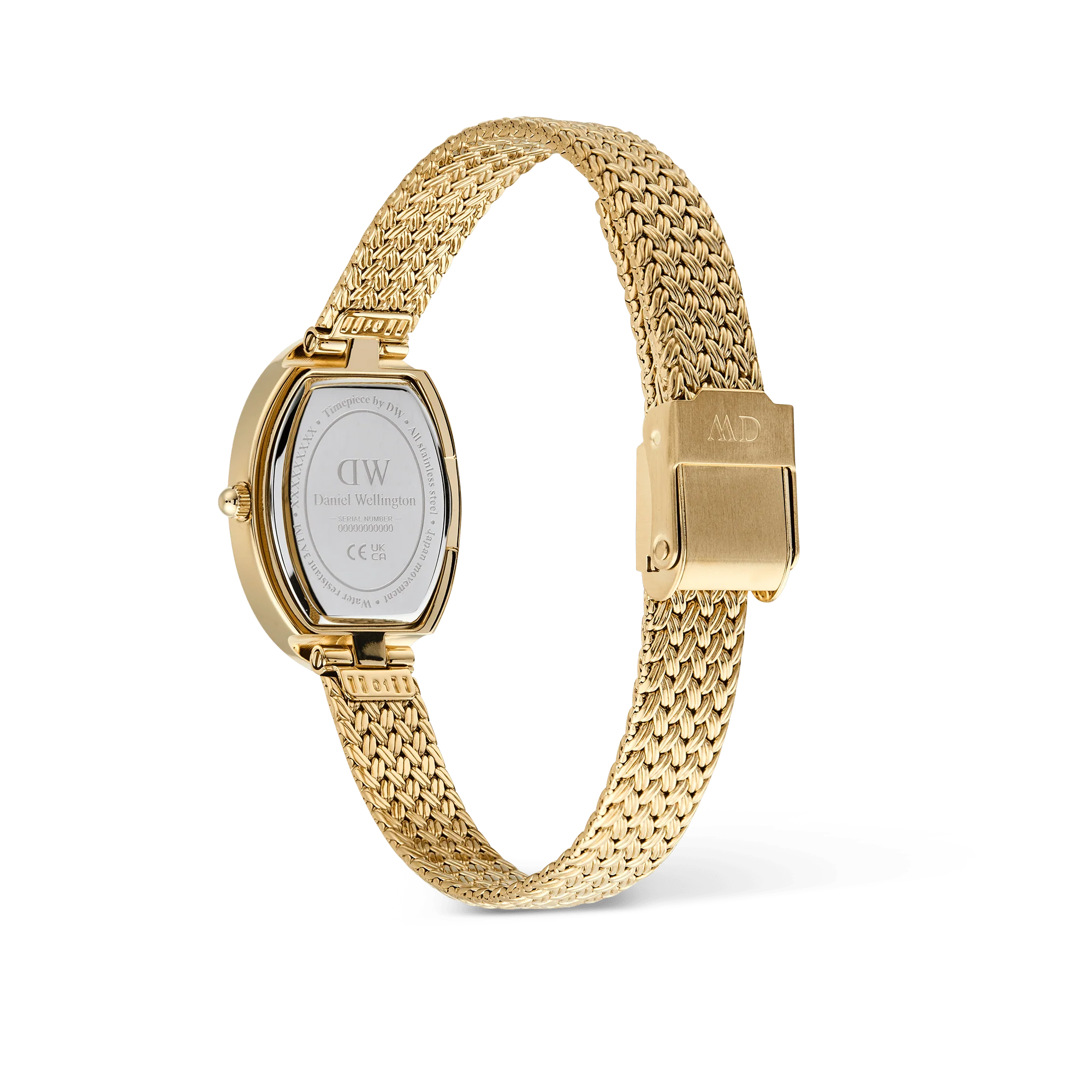 Juliette Braided Mesh White Sunray Gold - Image 6
