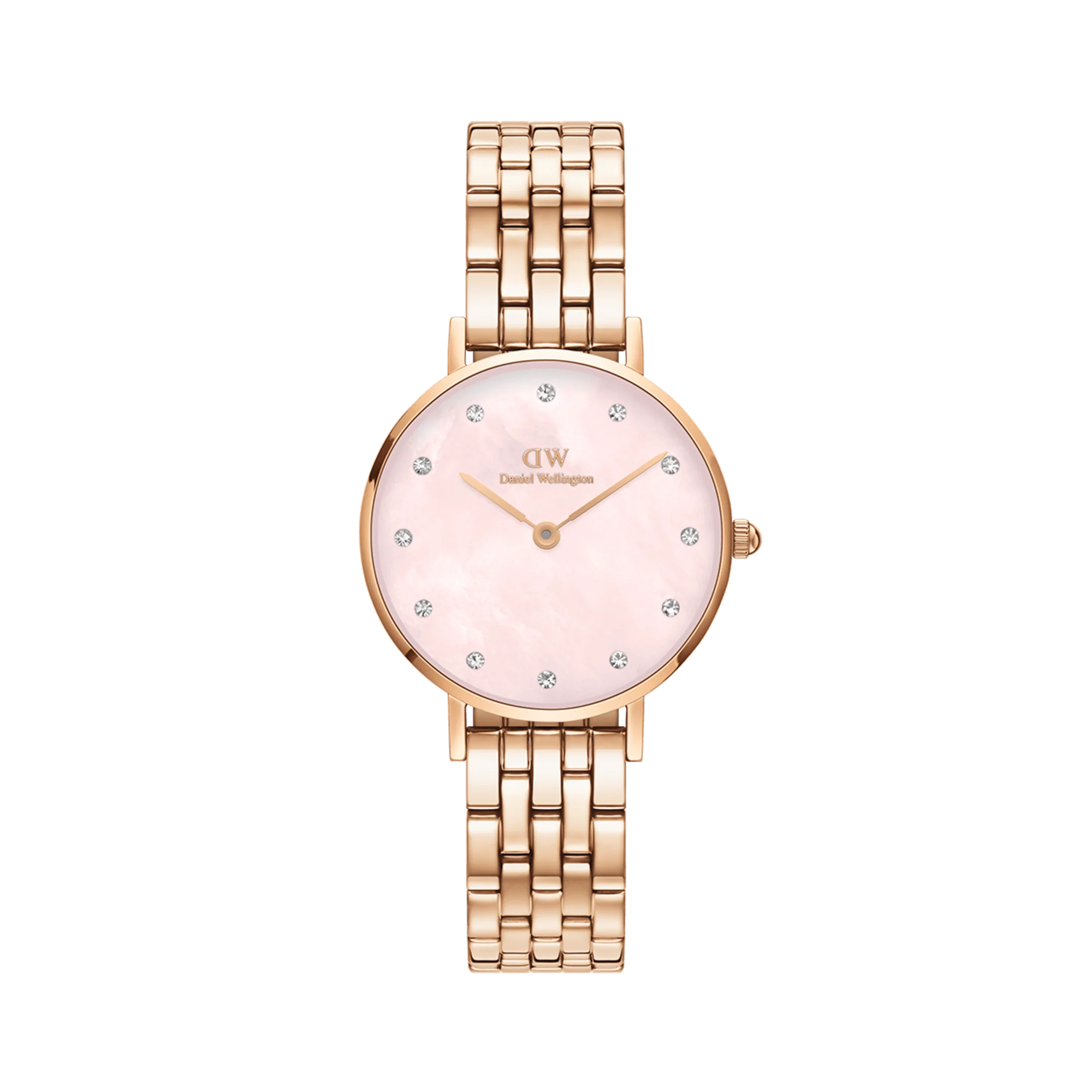 Petite Lumine 5 Link Melrose Pink MoP Rose Gold