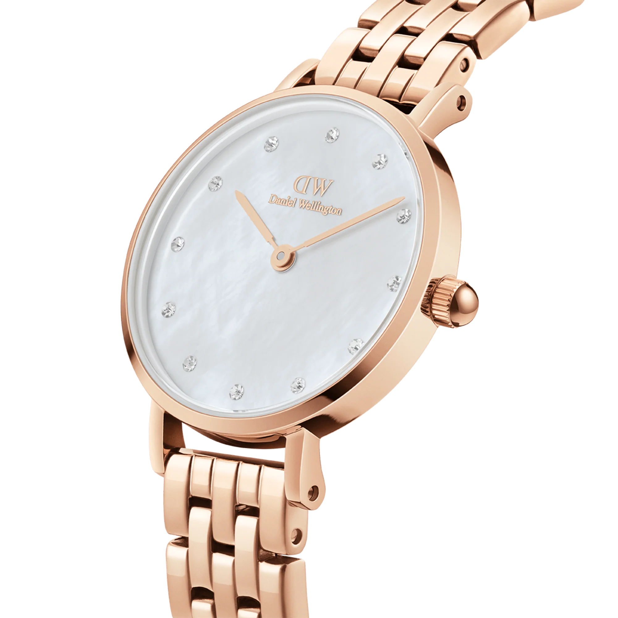 Petite Lumine 5 Link Melrose White MoP Rose Gold - Image 2