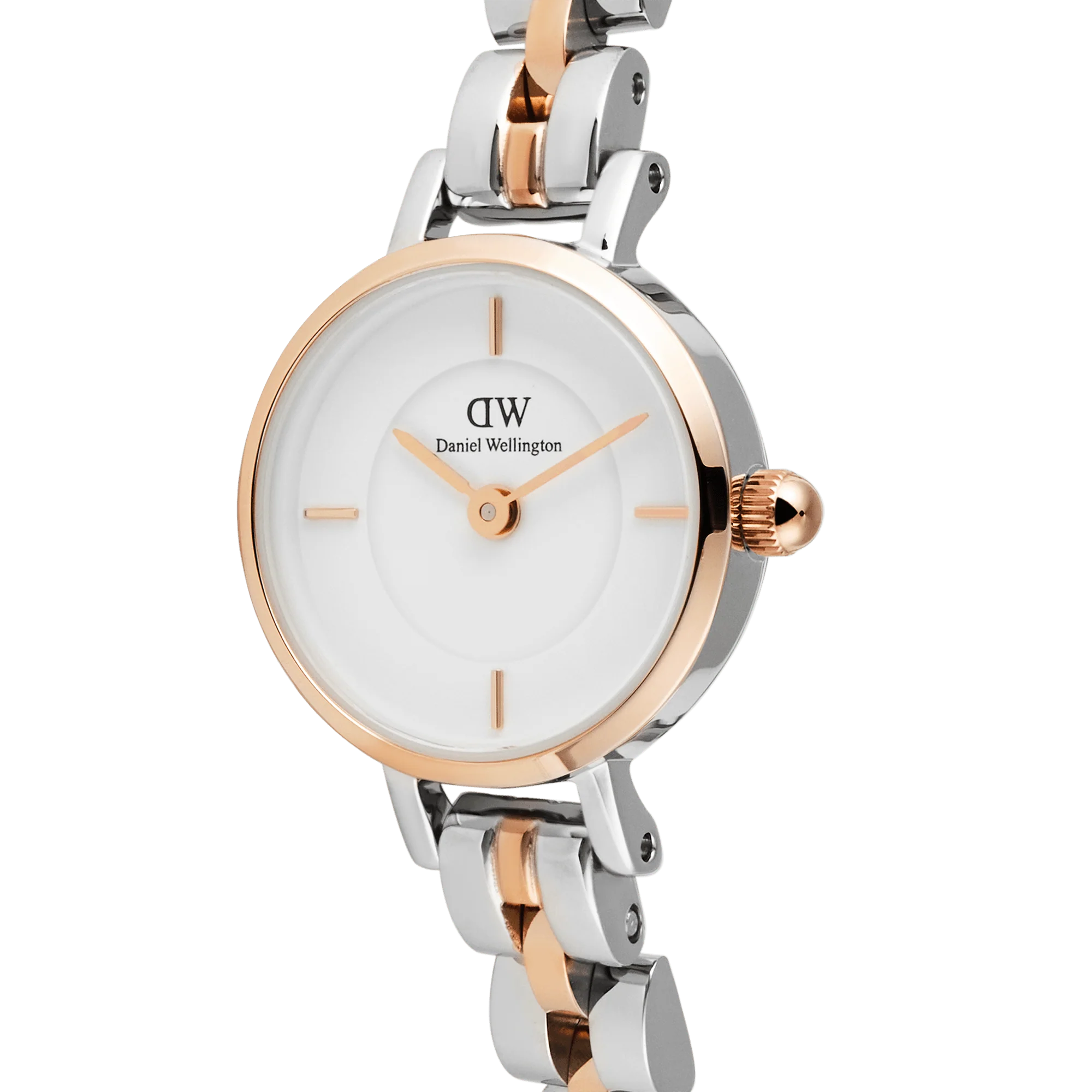 Petite Mini Arch 3-Link Two Tone Rose Gold - Image 3