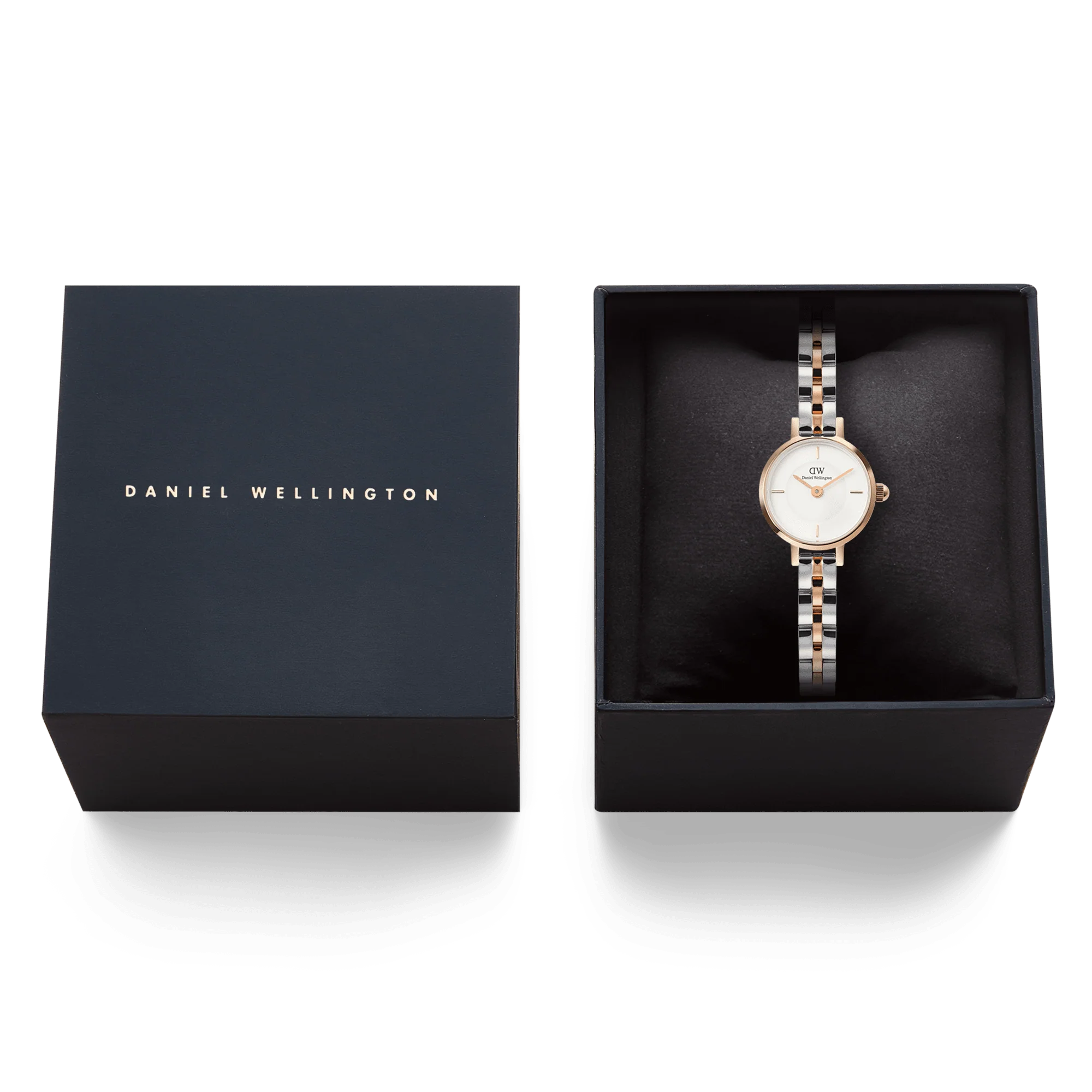 Petite Mini Arch 3-Link Two Tone Rose Gold - Image 6