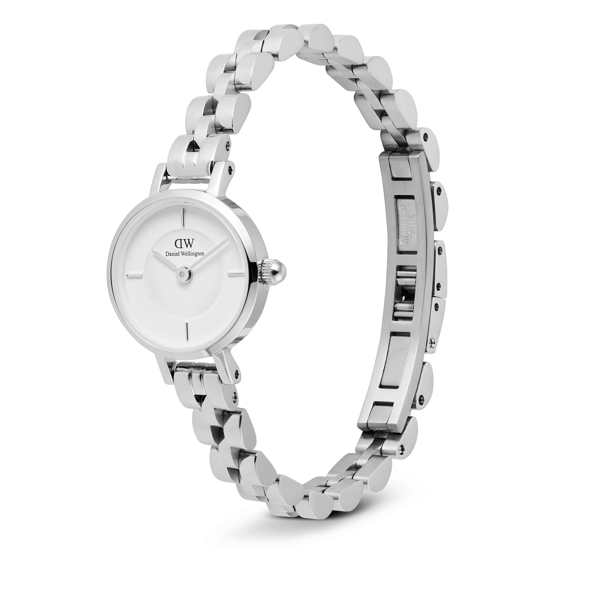 Petite Mini Arch 3-link White Silver - Image 4