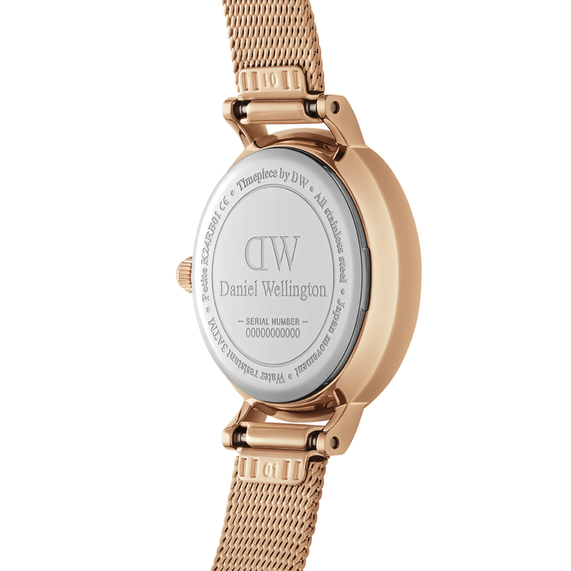 Petite Pressed Melrose Black Rose Gold - Image 3
