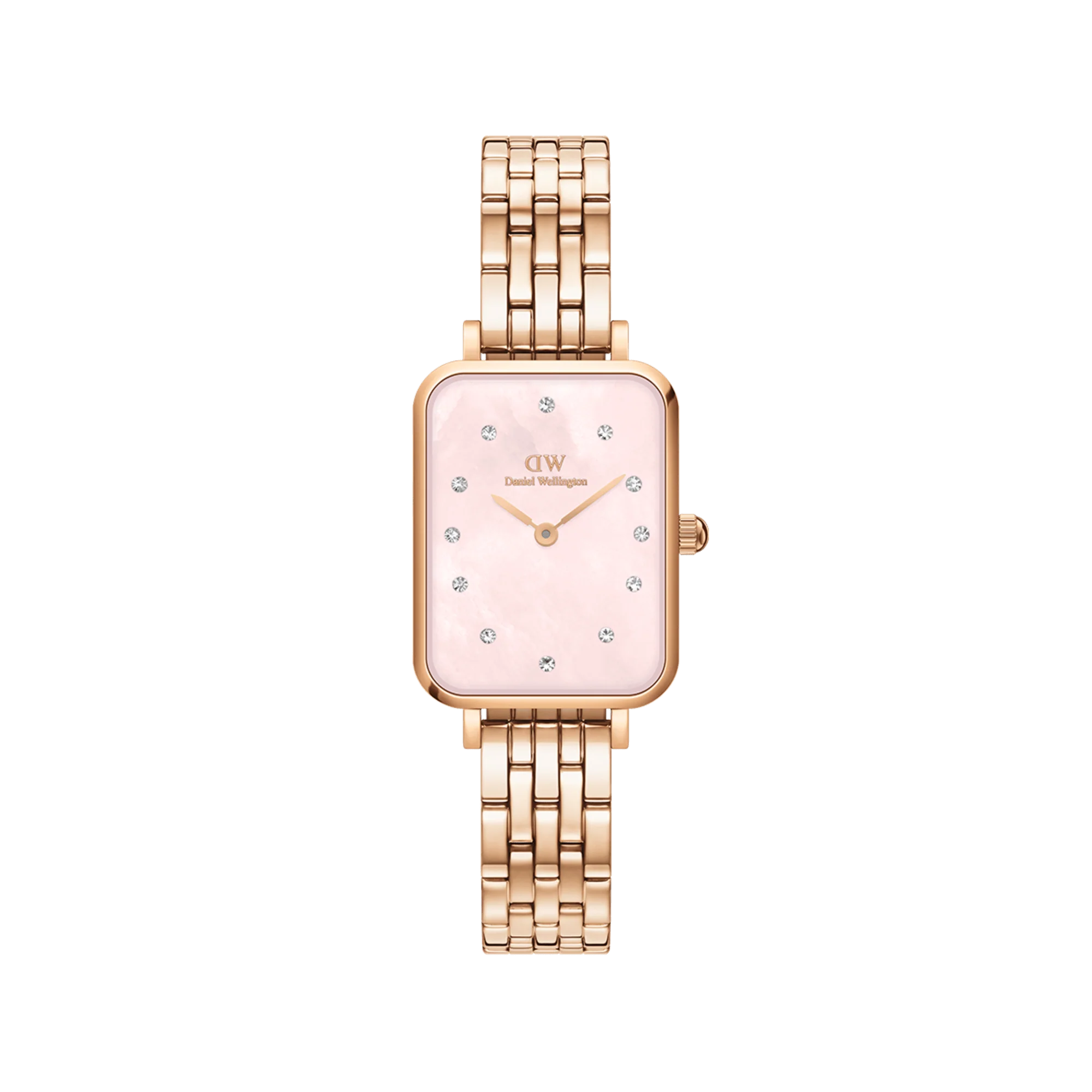 Quadro Lumine 5 Link Melrose Pink MoP Rose Gold