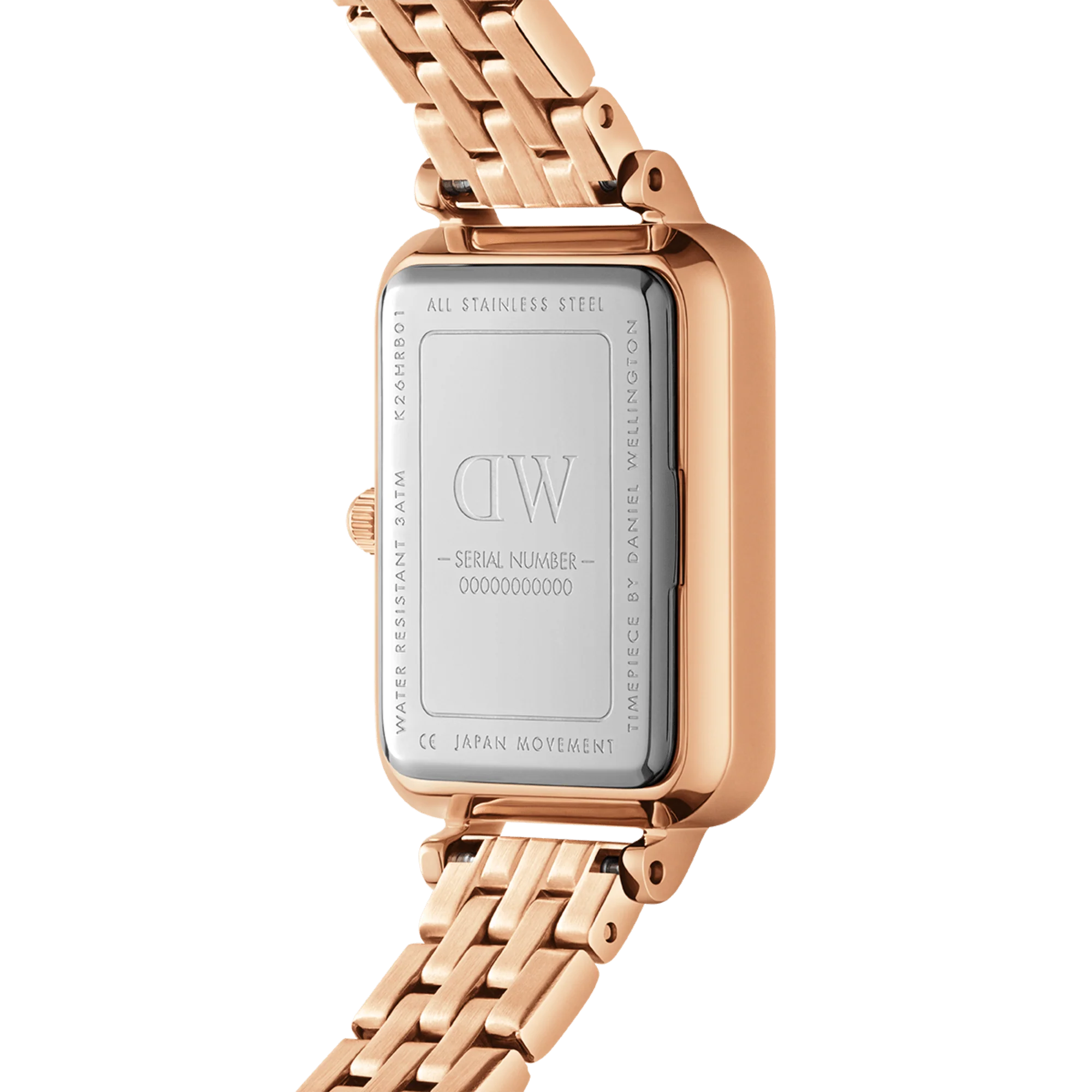 Quadro Lumine 5 Link Melrose Pink MoP Rose Gold - Image 4