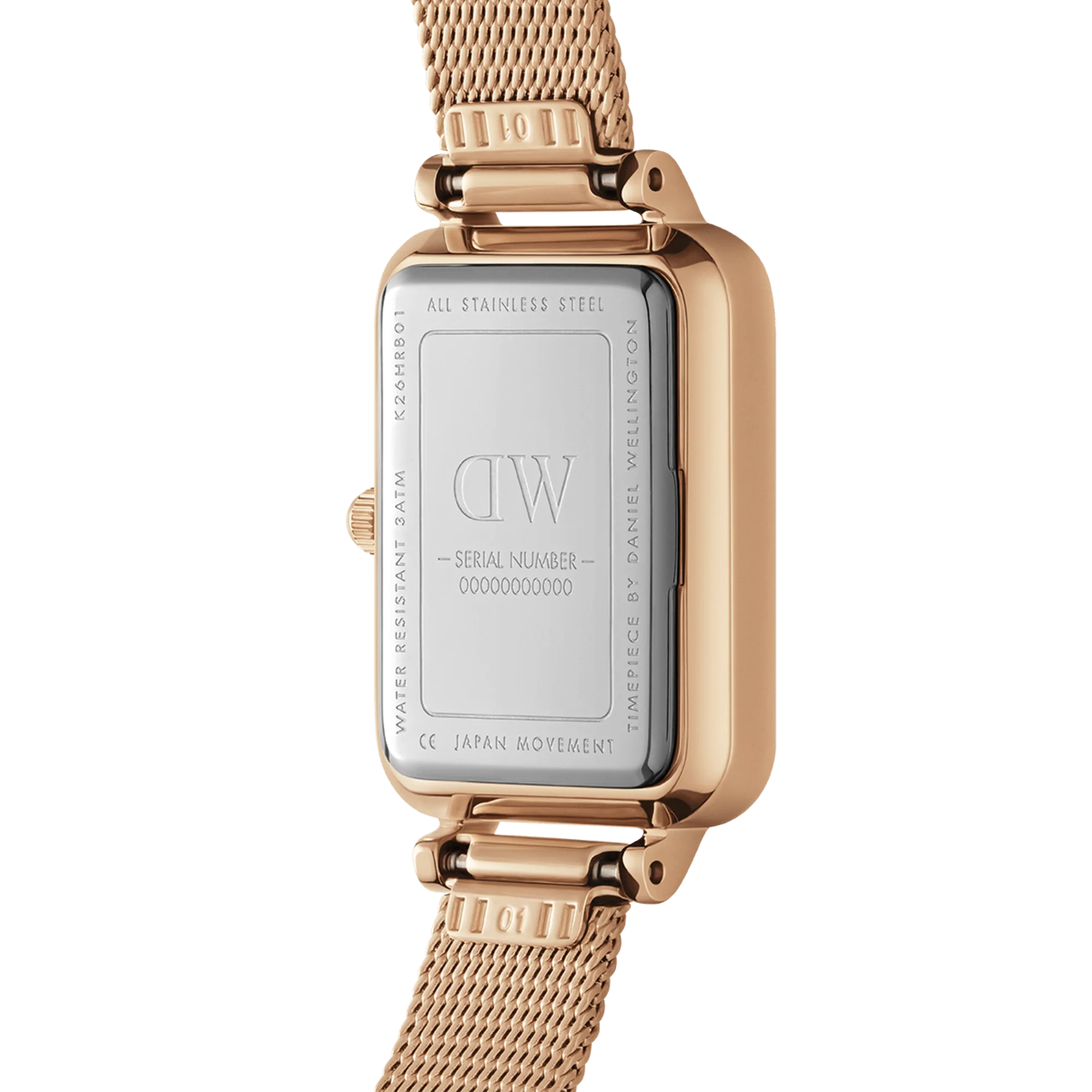 Quadro Pressed Melrose Pink MoP Rose Gold - Image 3