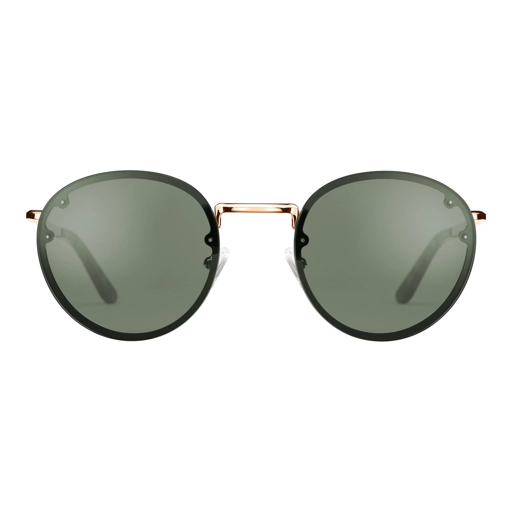 Arch Steel Green Rose Gold